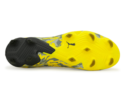 PUMA Men's Future Ultimate FG/AG Gray/Yellow