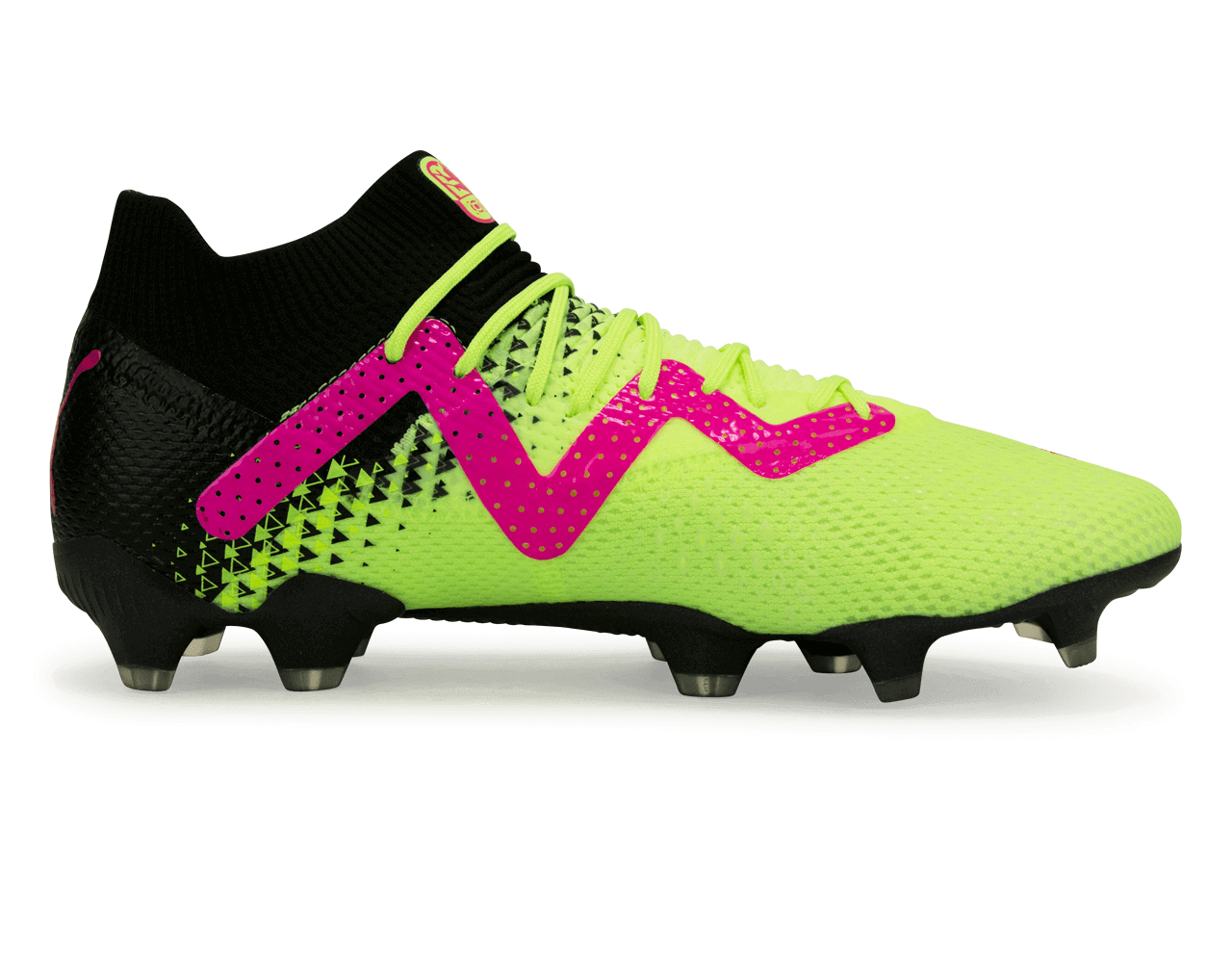 PUMA Men's Future Ultimate Tricks FG/AG Black/Yellow
