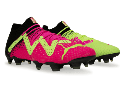 PUMA Men's Future Ultimate Tricks FG/AG Black/Yellow
