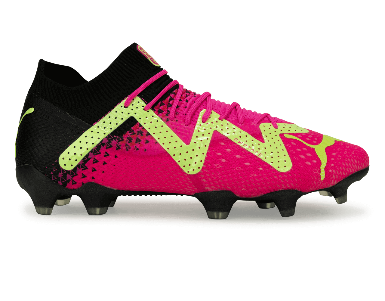 PUMA Men's Future Ultimate Tricks FG/AG Black/Yellow