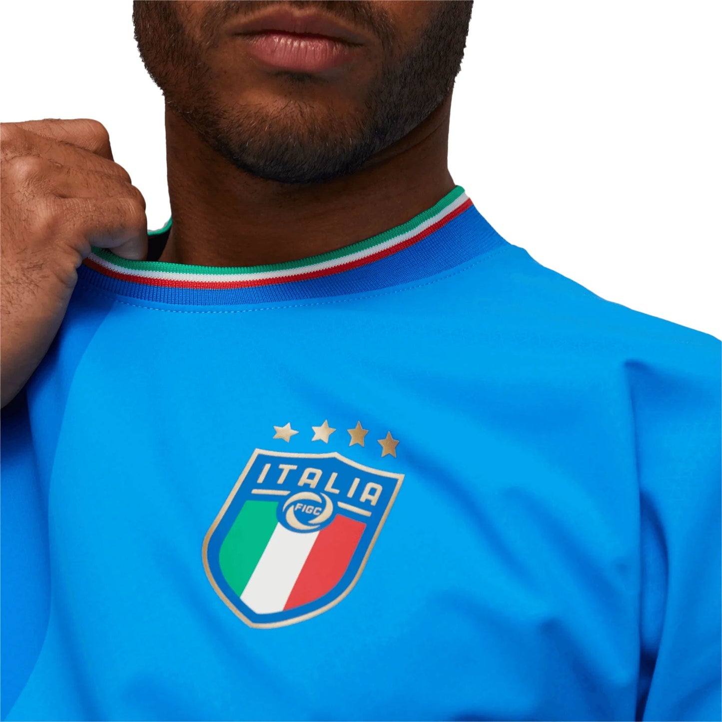 PUMA Men's Italy 2022/23 Authentic Home Jersey Ignite Blue/Ultra Blue