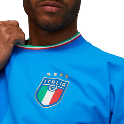 PUMA Men's Italy 2022/23 Authentic Home Jersey Ignite Blue/Ultra Blue