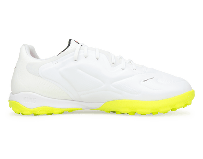 PUMA Men's King 20 Pro Cage TF White/Yellow Alert