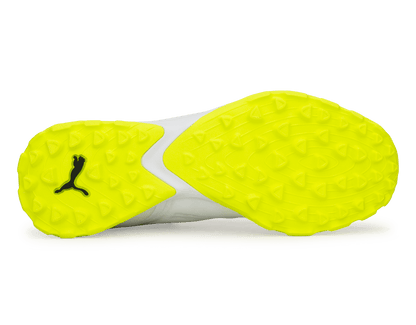 PUMA Men's King 20 Pro Cage TF White/Yellow Alert