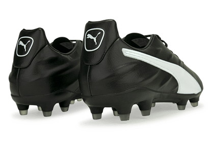 PUMA Men's King Pro 21 FG Black/White