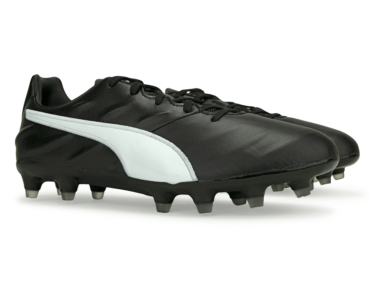 PUMA Men's King Pro 21 FG Black/White