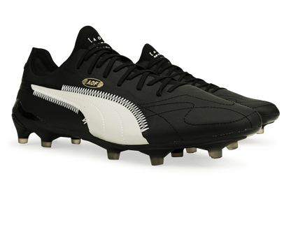 PUMA Men's King Ultimate AOF FG/AG Black/White