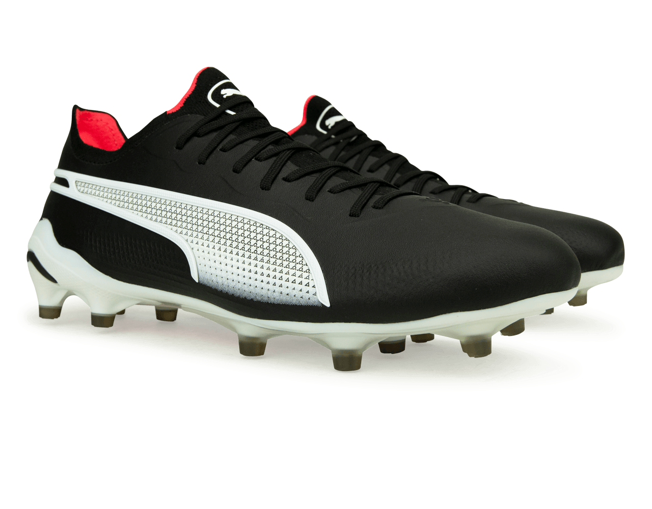 PUMA Men's King Ultimate FG/AG Black/White