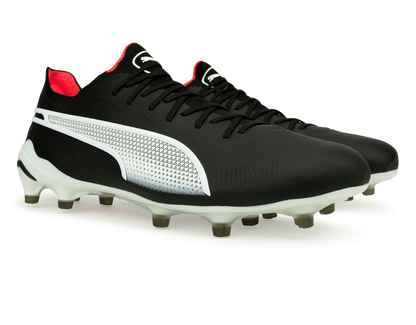 PUMA Men's King Ultimate FG/AG Black/White