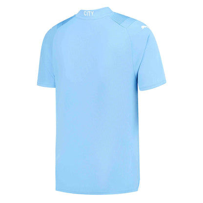 PUMA Men's Manchester City 2023/24 Home Jersey Light Blue/White