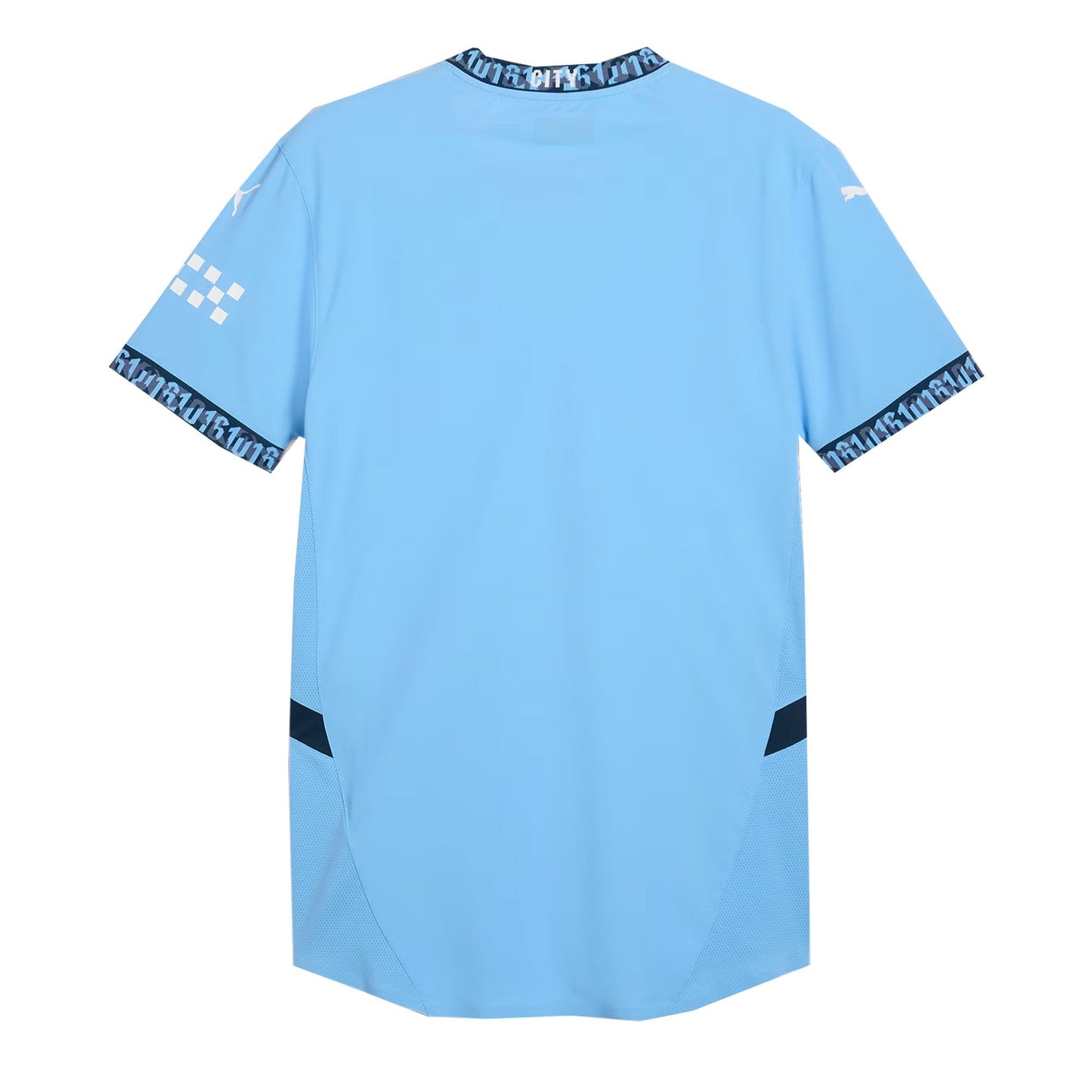PUMA Men's Manchester City 2024/25 Authentic Home Jersey Light Blue/White