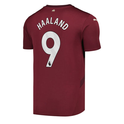 PUMA Men's Manchester City 2024/25 Third Jersey w/ Haaland #9 Printing