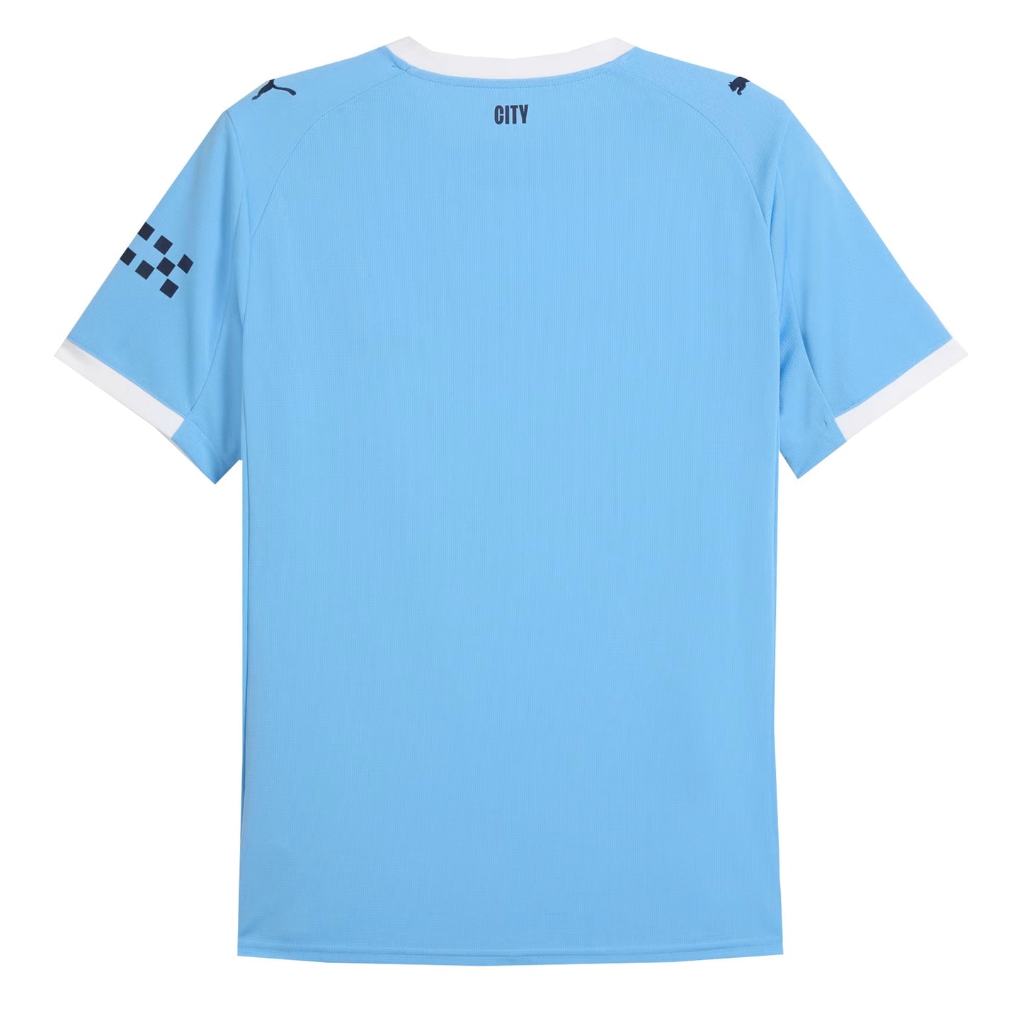 PUMA Men's Manchester City 2025/26 Home Jersey Team Light Blue/White