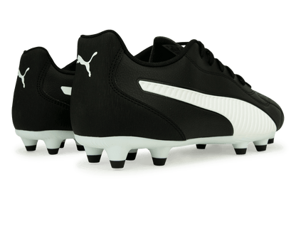 PUMA Men's Monarch II FG/AG Black/White