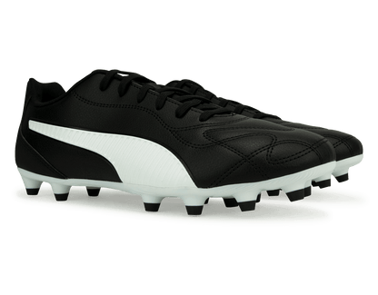 PUMA Men's Monarch II FG/AG Black/White