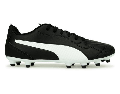 PUMA Men's Monarch II FG/AG Black/White