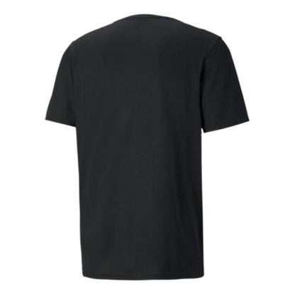PUMA Men's Performance Cat Tee Black/White
