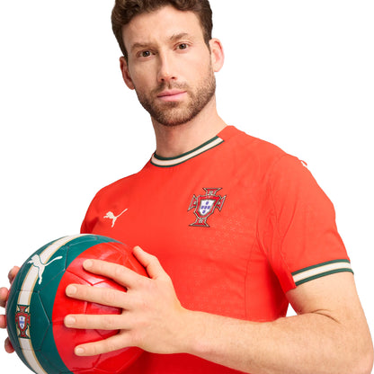 PUMA Men's Portugal 2025/26 Authentic Home Jersey Red