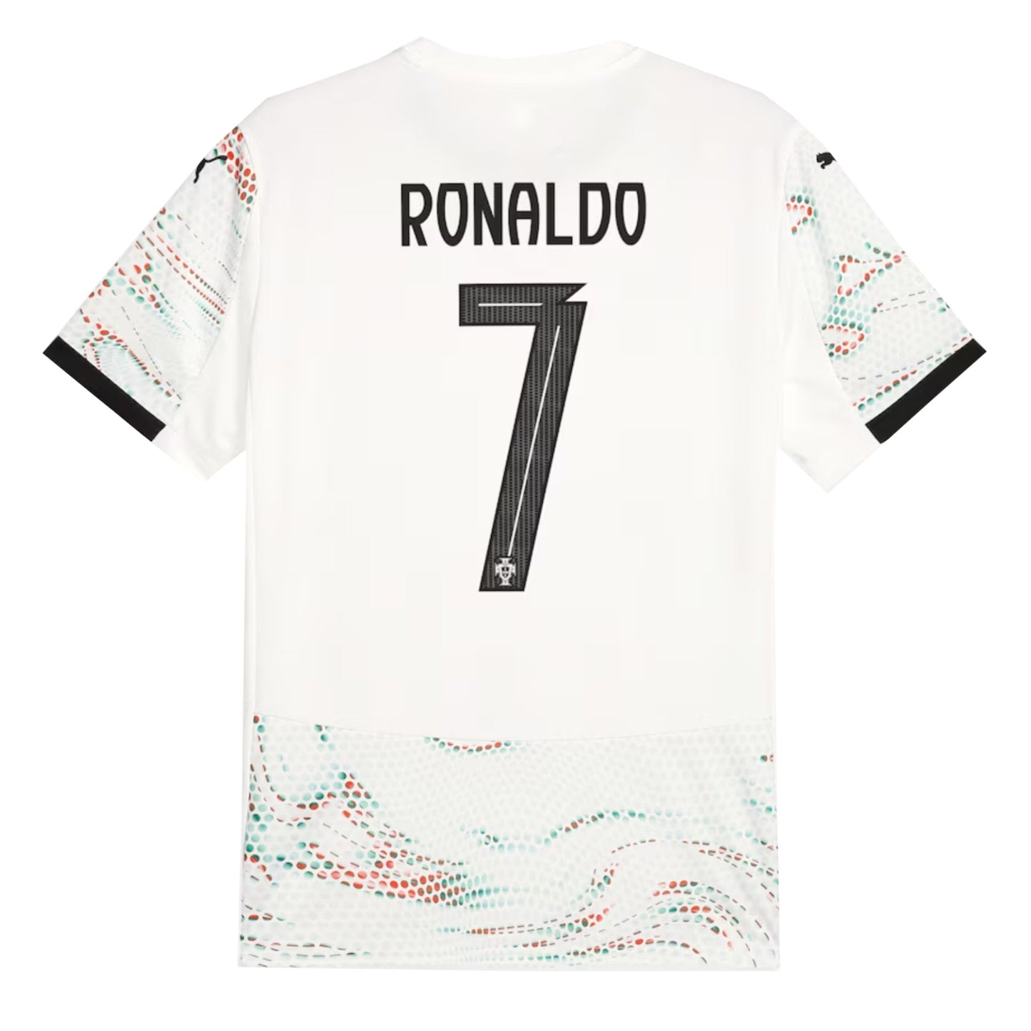 PUMA Men's Portugal 2025/26 Away Jersey w/ Ronaldo # 7 Printing