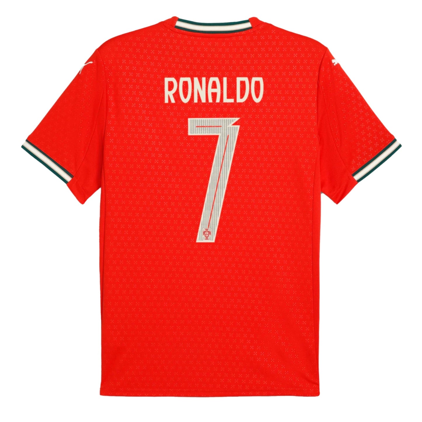 PUMA Men's Portugal 2025/26 Home Jersey w/ Ronaldo #7 Printing