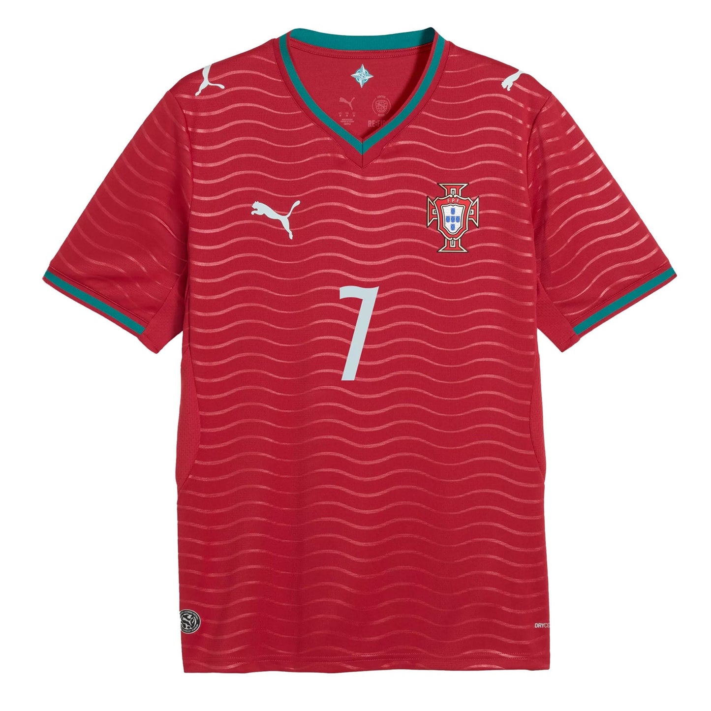 PUMA Men's Portugal World Cup 2026 Home Jersey w/ Ronaldo #7 Printing