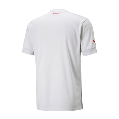 PUMA Men's Switzerland 2022/23 Away Jersey Nim Bus Cloud/ Harbor Mist