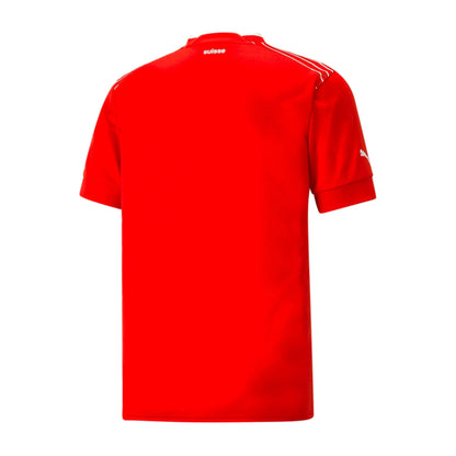 PUMA Men's Switzerland 2022/23 Home Jersey Red/White