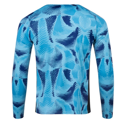 PUMA Men's Team Target Goalkeeper Long Sleeve Jersey Bright Aqua/Black