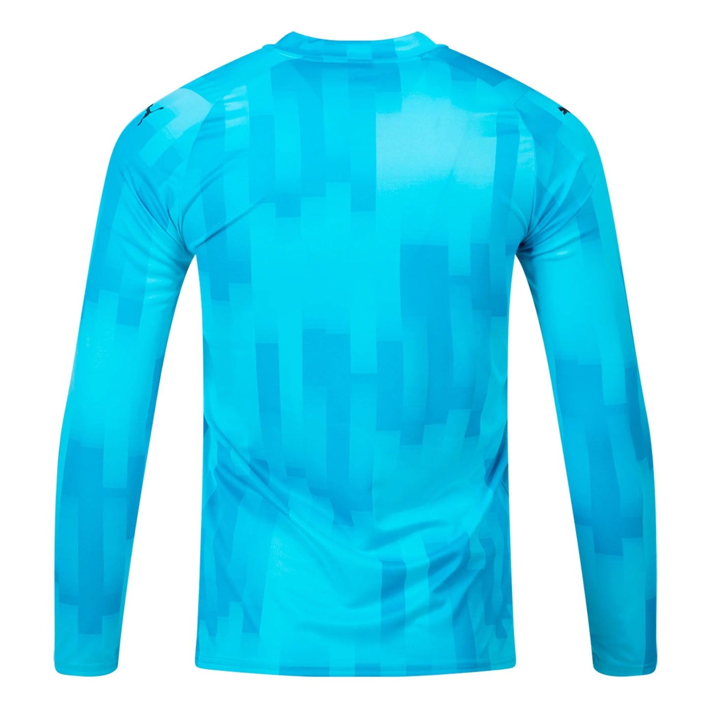 PUMA Men's Team Target Goalkeeper Long Sleeve Jersey Bright Aqua/Black