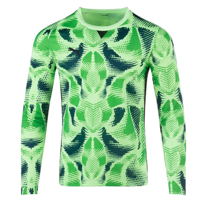 PUMA Men's Team Target Goalkeeper Long Sleeve Jersey Fizzy Lime/Black