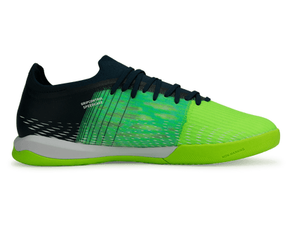 PUMA Men's Ultra 3.3 IT Indoor Soccer Shoes Green/Black