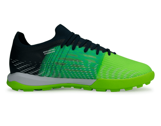 PUMA Men's Ultra 3.3 TT Turf Soccer Shoes Green/Black