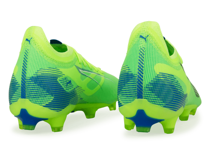PUMA Men's Ultra 5 Match FG/AG Fizzy Apple/Puma White