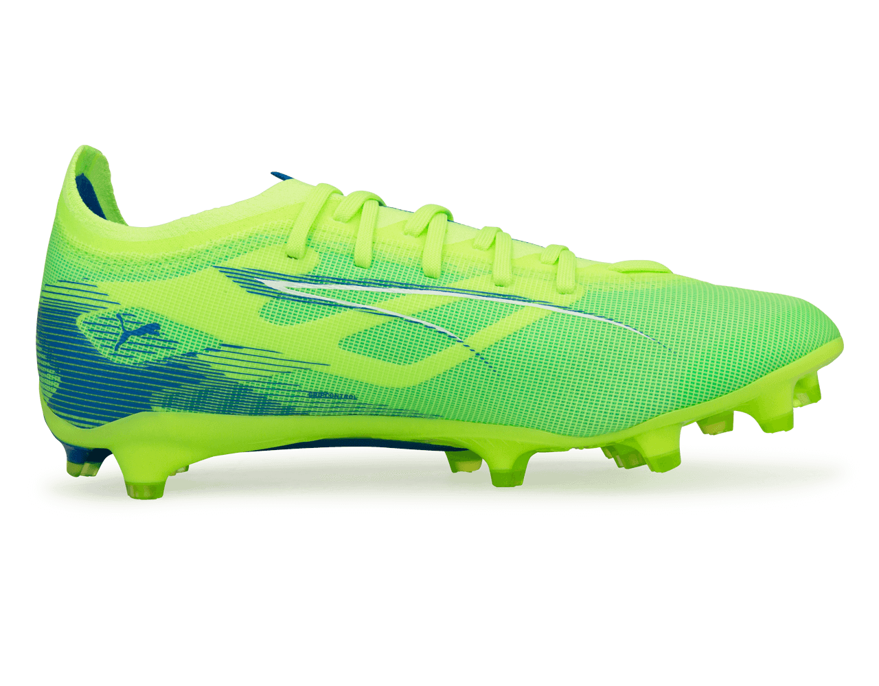 PUMA Men's Ultra 5 Match FG/AG Fizzy Apple/Puma White