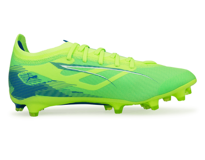 PUMA Men's Ultra 5 Match FG/AG Fizzy Apple/Puma White