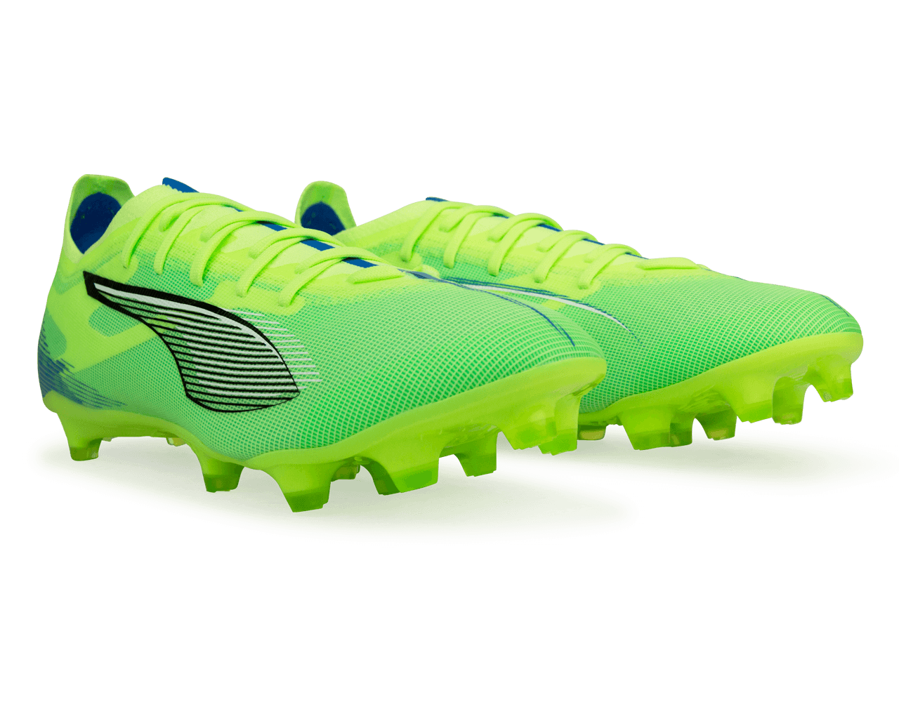 PUMA Men's Ultra 5 Match FG/AG Fizzy Apple/Puma White