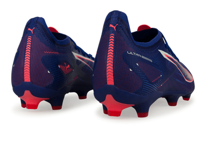 PUMA Men's Ultra 5 Match FG/AG Lapis Lazuli/White