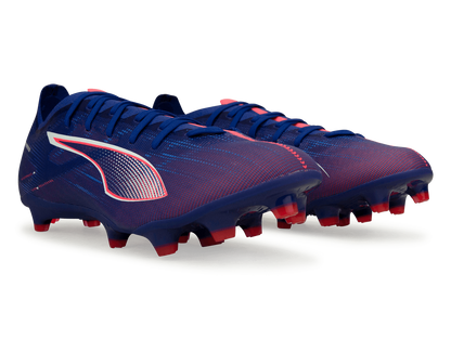 PUMA Men's Ultra 5 Match FG/AG Lapis Lazuli/White