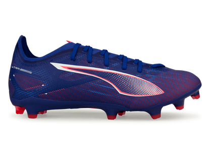PUMA Men's Ultra 5 Match FG/AG Lapis Lazuli/White