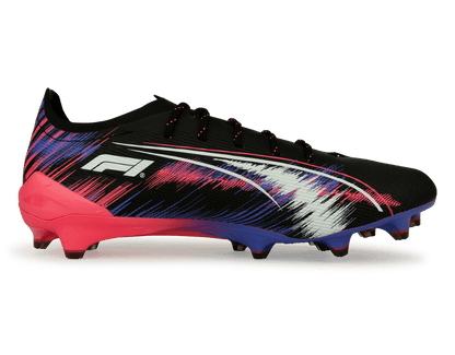 PUMA Men's Ultra 5 Ultimate F1 FG Black/Sunset Glow