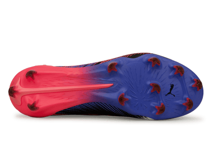 PUMA Men's Ultra 5 Ultimate F1 FG Black/Sunset Glow