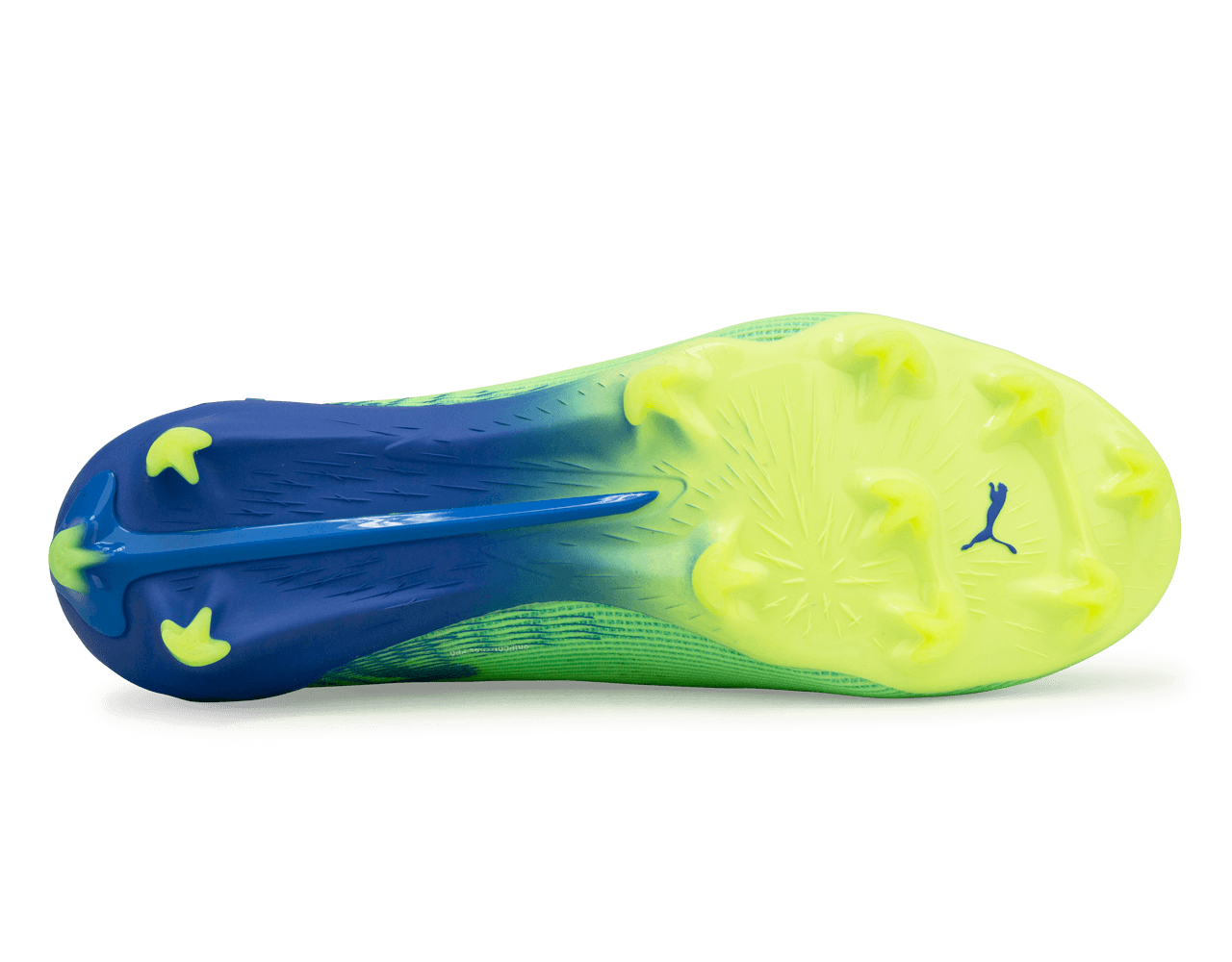 PUMA Men's Ultra 5 Ultimate FG/AG Fizzy Apple/Puma White