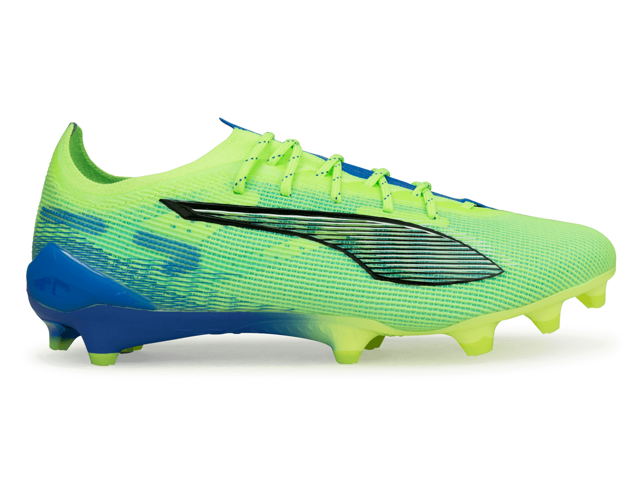 PUMA Men's Ultra 5 Ultimate FG/AG Fizzy Apple/Puma White