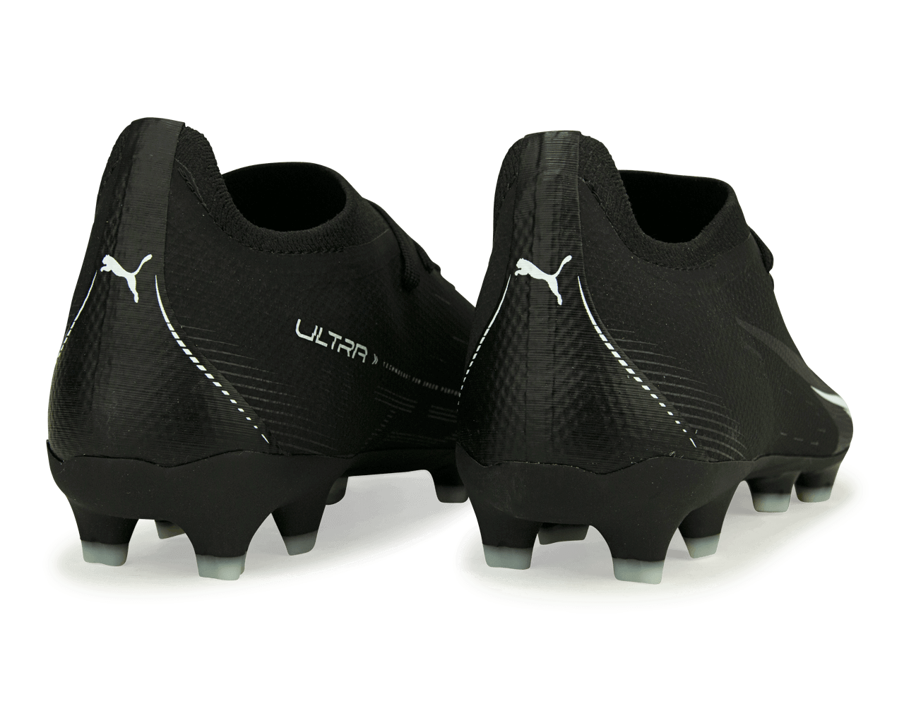 PUMA Men's Ultra Match FG/AG Black/White