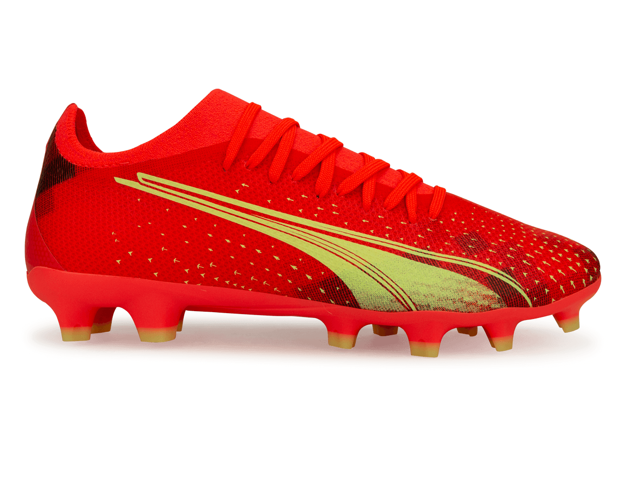 PUMA Men's Ultra Match FG/AG Coral/Black