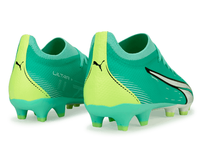 PUMA Men's Ultra Match FG/AG Pepper Mint/Yellow