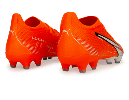 PUMA Men's Ultra Match FG/MG Orange/Blue