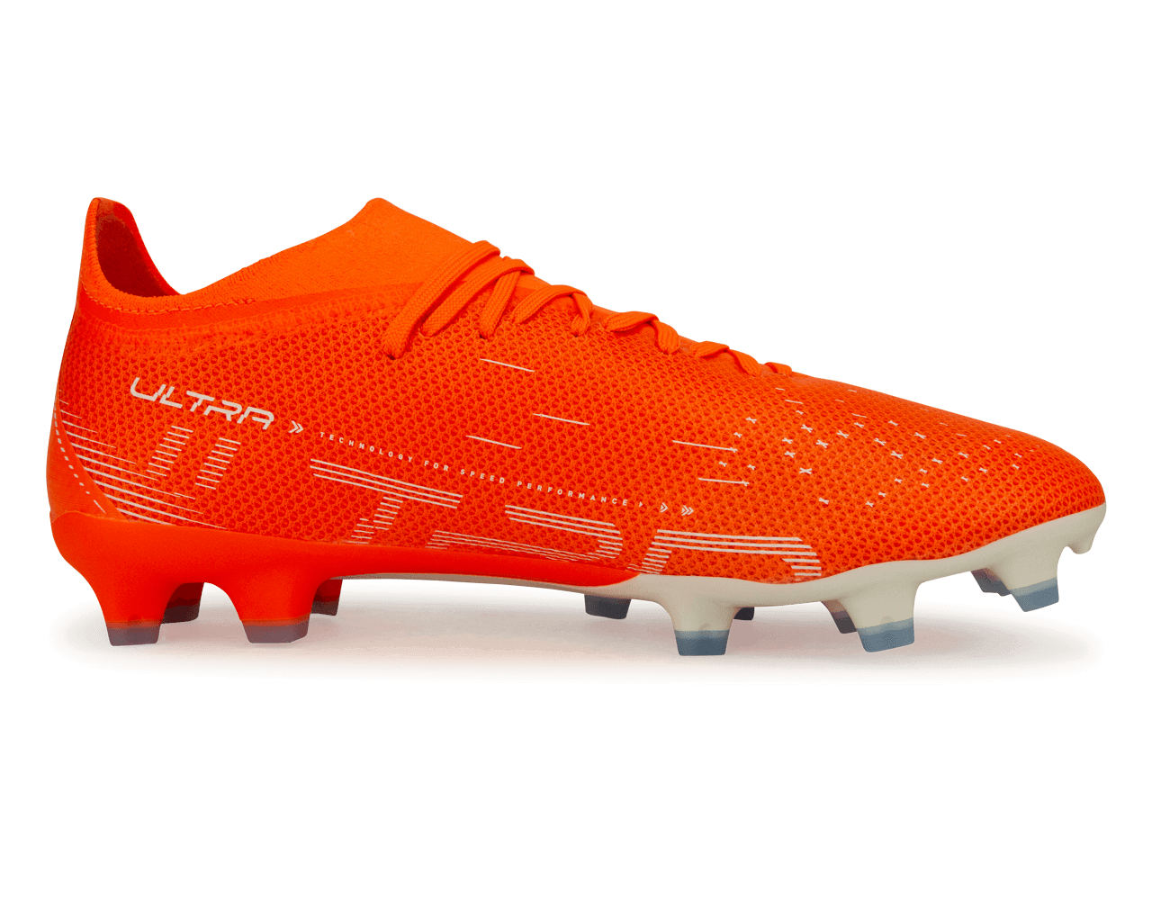 PUMA Men's Ultra Match FG/MG Orange/Blue