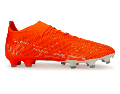 PUMA Men's Ultra Match FG/MG Orange/Blue