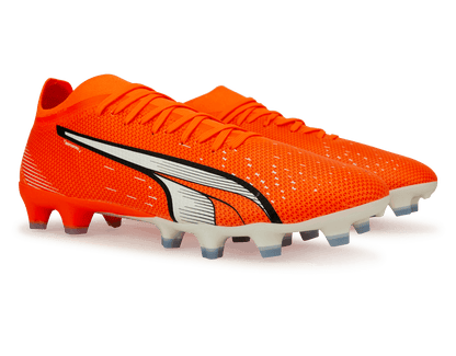 PUMA Men's Ultra Match FG/MG Orange/Blue